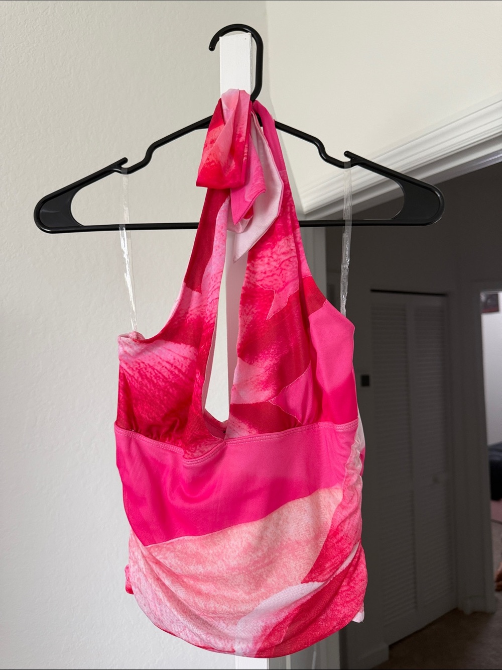 Windsor Pink Halter Tank Top